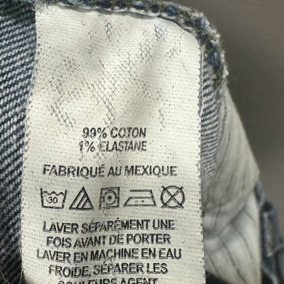 L.L. Bean Jeans Mens 34 Standard Fit Medium Wash Cotton Stretch Logo Pockets - Picture 8 of 9